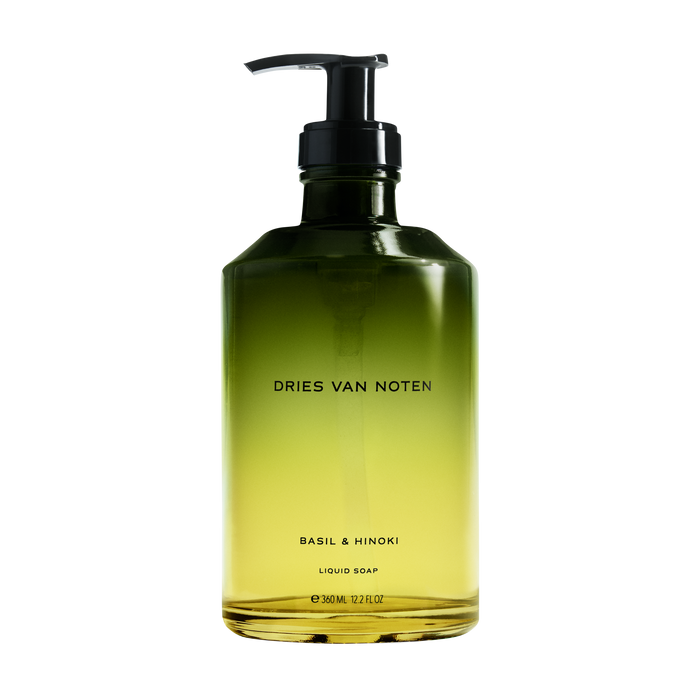 Dries Van Noten gradient green liquid soap bottle with pump 