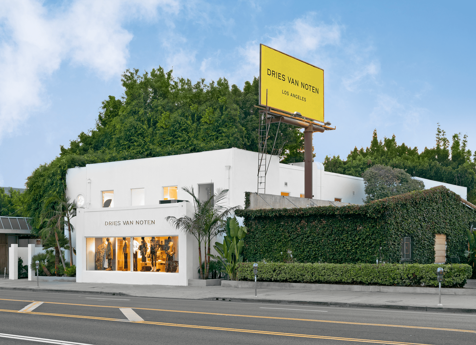 Dries Van Noten Visual featuring DVN LA LR2