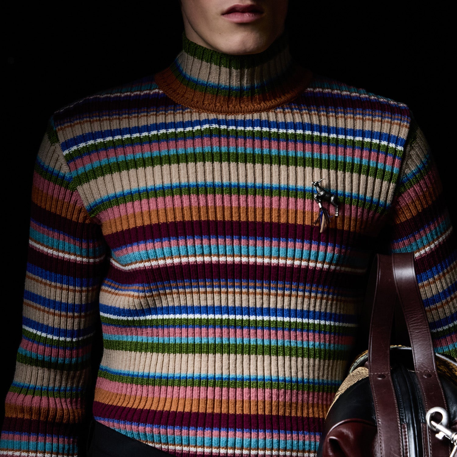 DriesVanNoten 24AW ニットポロ Men's Knitwear | Dries Van Noten