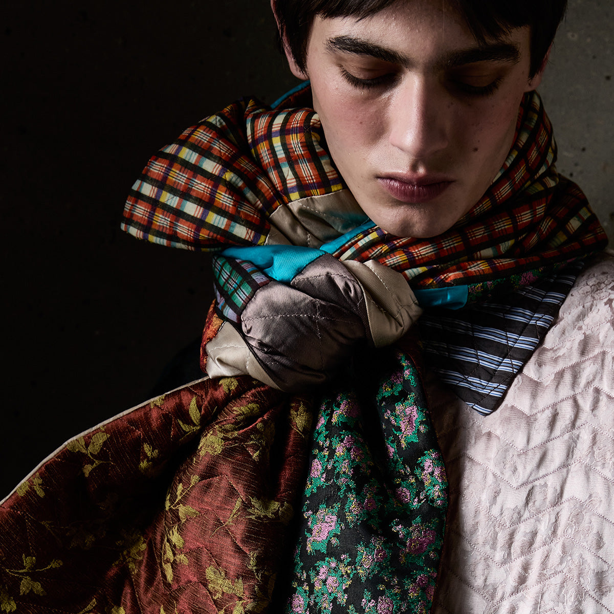 DRIES VAN NOTEN ストール　ペイズリー Paisley Scarf Men's Scarves & Foulards | Dries Van Noten