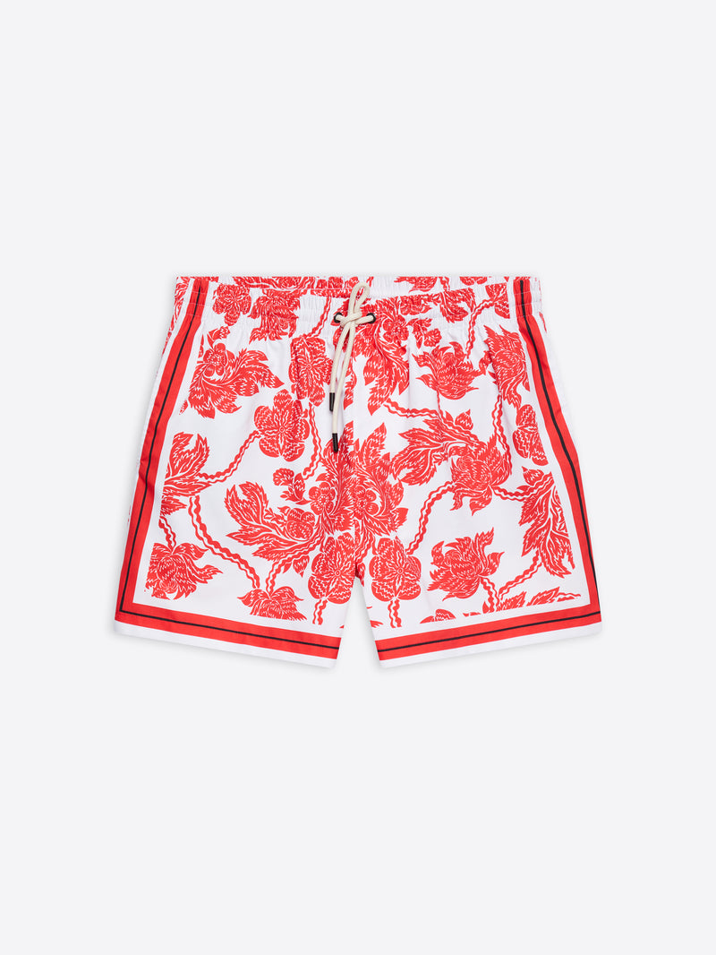 Dries Van Noten - - Printed Swim Shorts - Dessin B - S