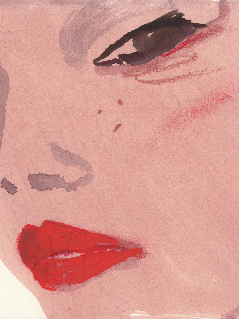 THE LIPSTICK DRAWING SERIES